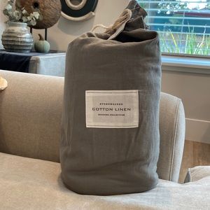 RH twin fitted&flat sheet